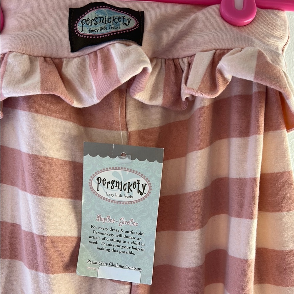 Striped Ruffle Pants - Picture 3 of 3